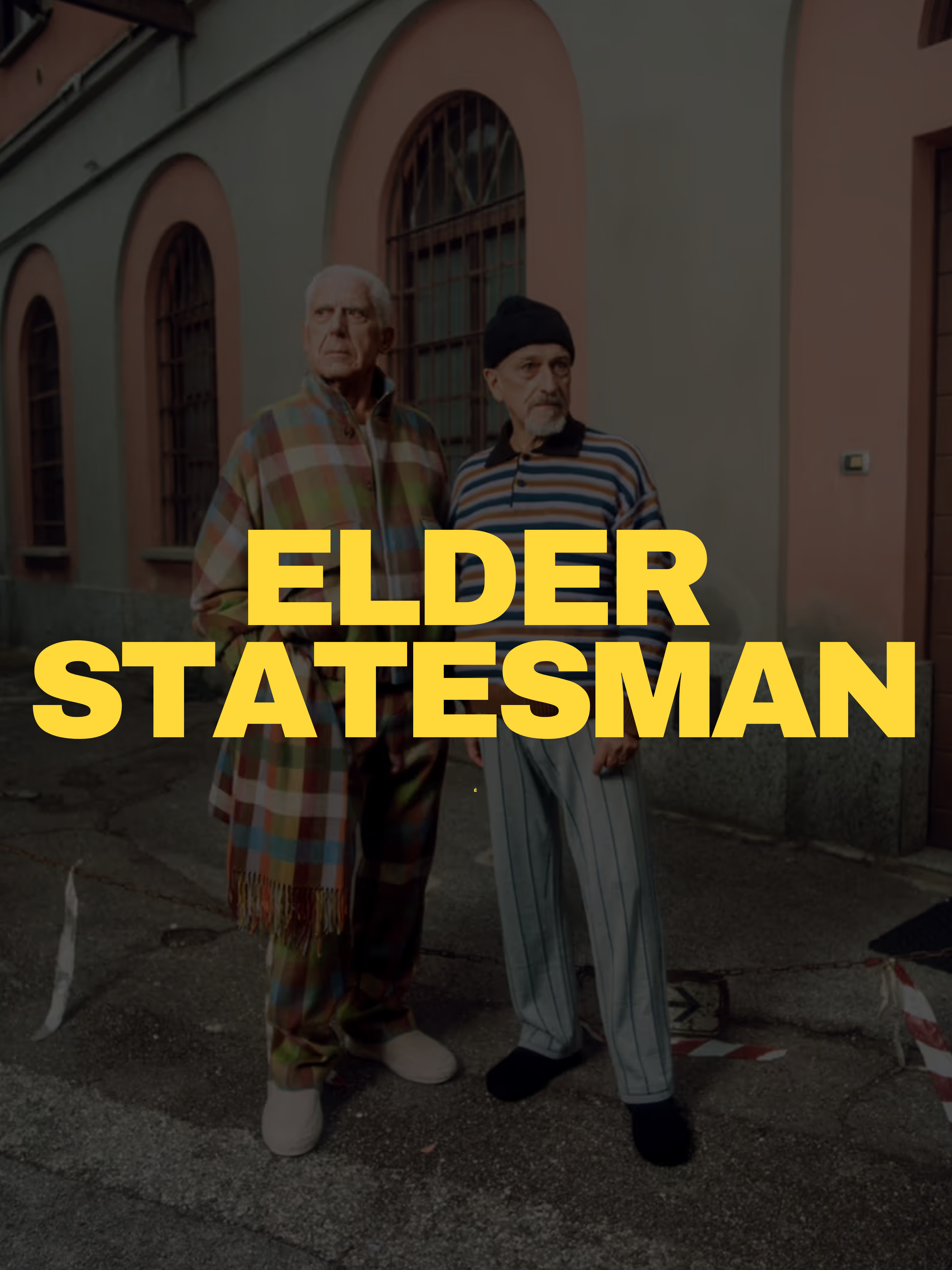 THE ELDER STATESMAN